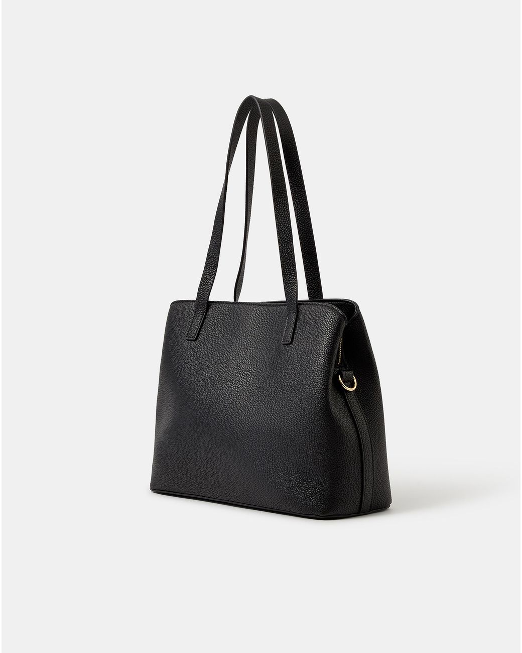 Accessorize Black Webbing Strap Shoulder Bag