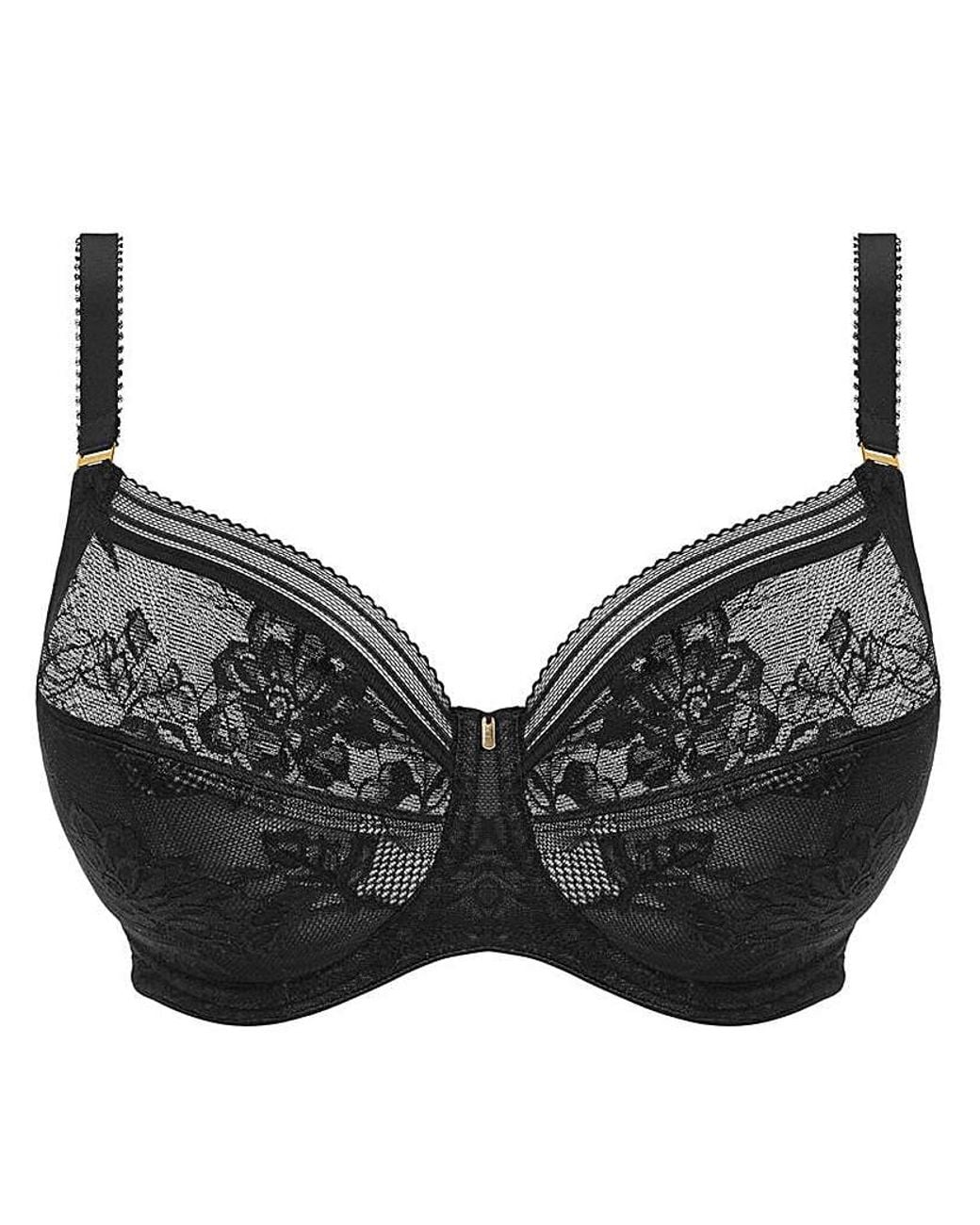 Fantasie Black Fusion Lace Full Cup Bra