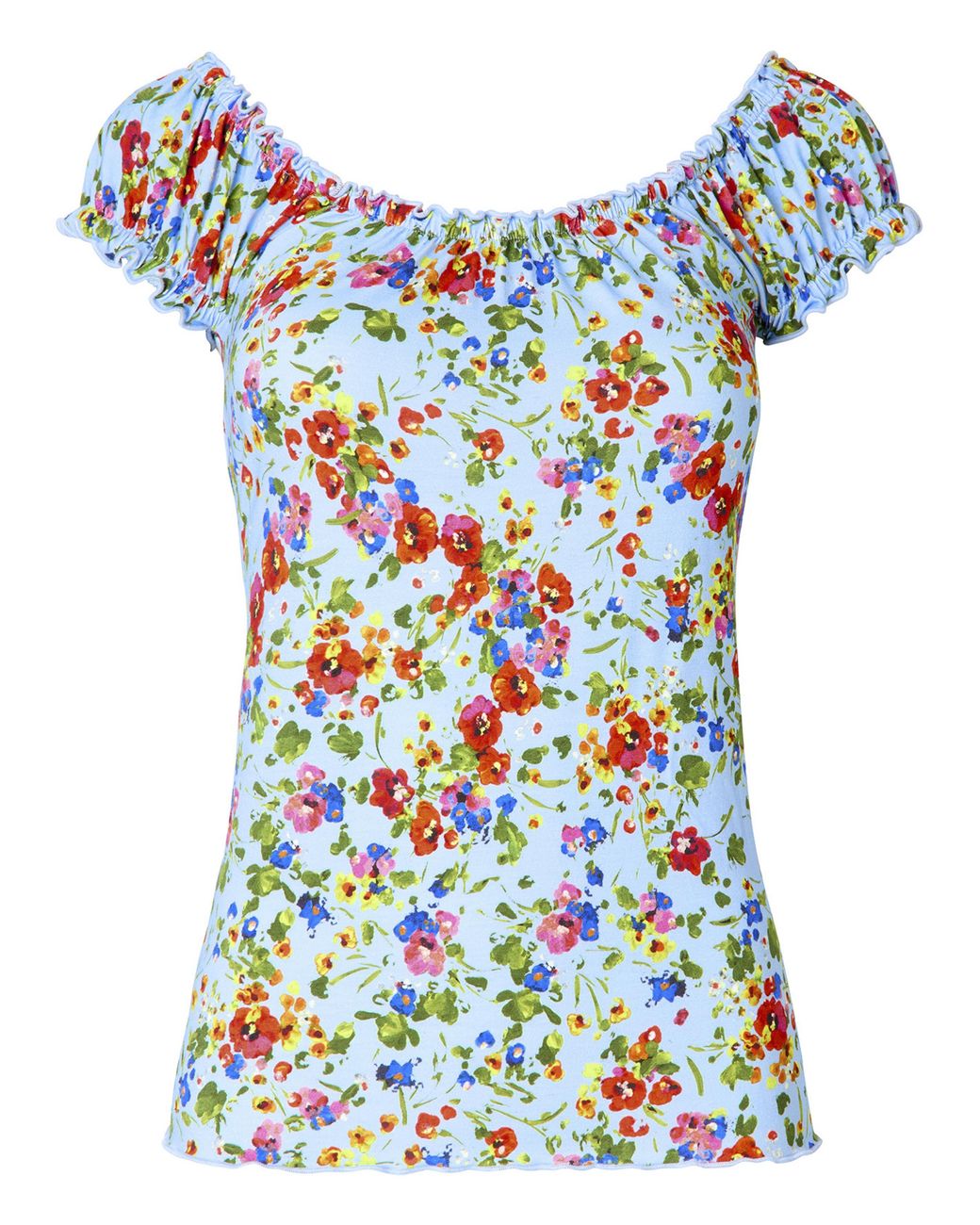 Joe Browns Blue Jb Ditsy Dream Printed Boho Top