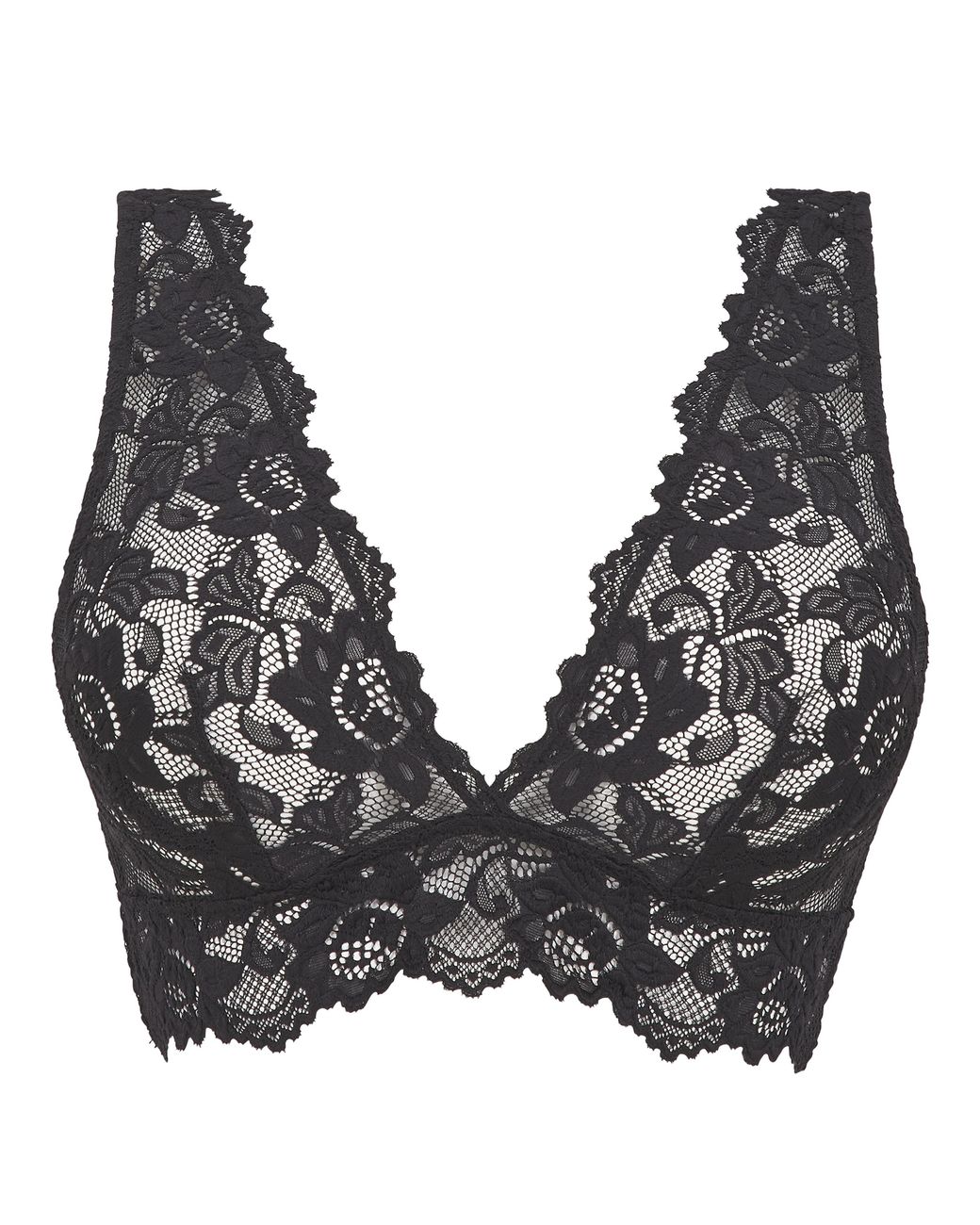 Figleaves Black Millie Lace Bralette