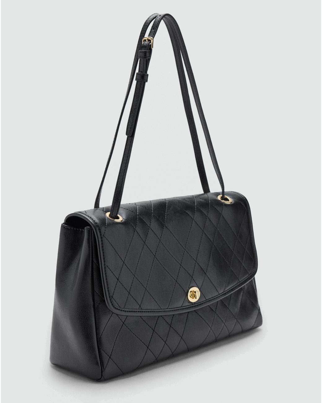 Mango Black Shoulder Bag Charlie