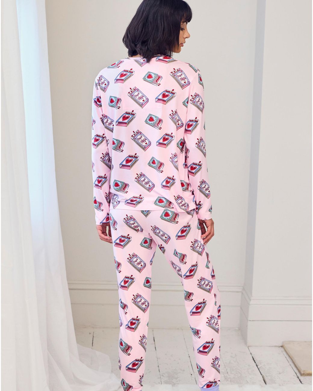 Chelsea Peers Pink Classic Long Sleeve Set