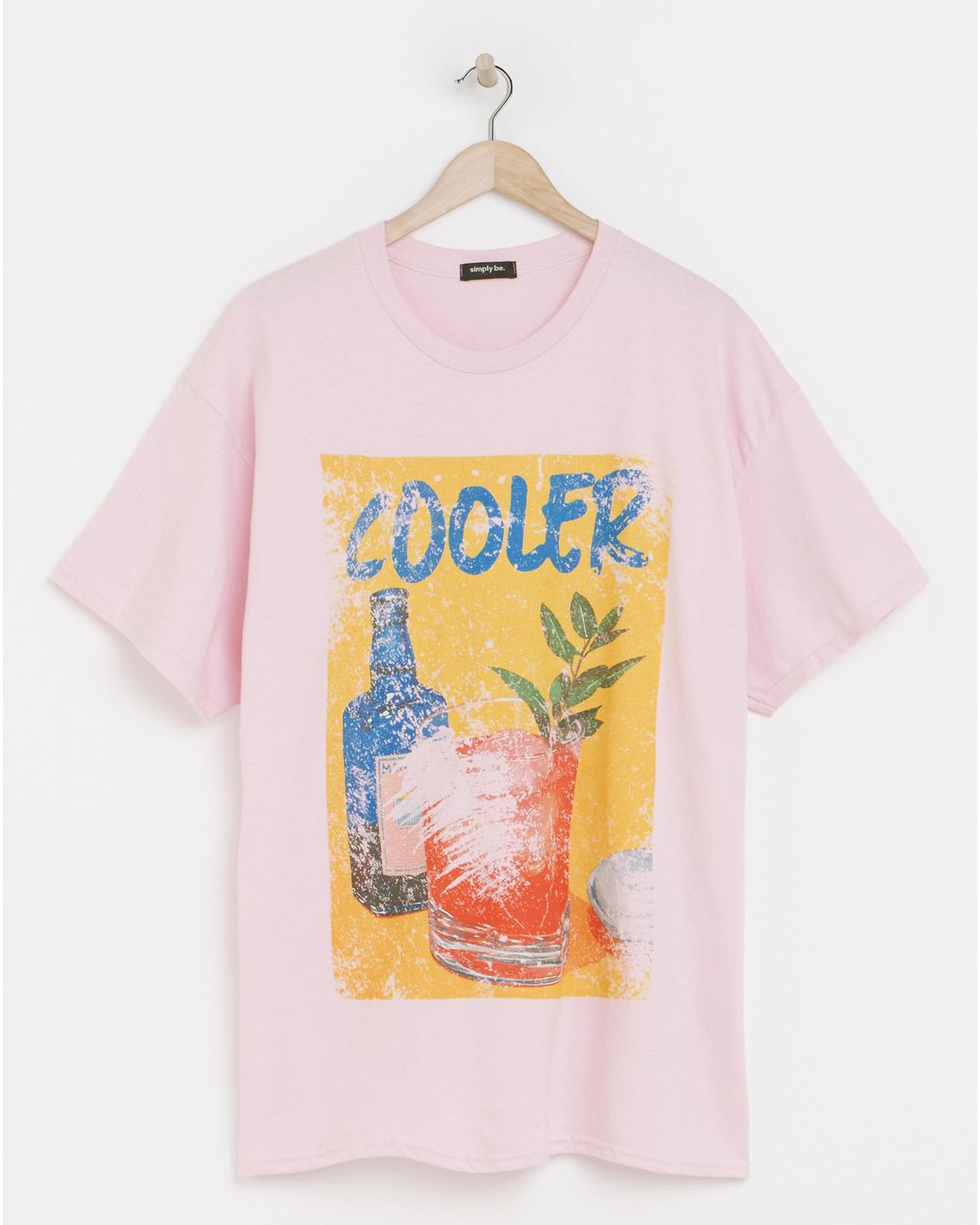 Simply Be Pink Cooler T-Shirt