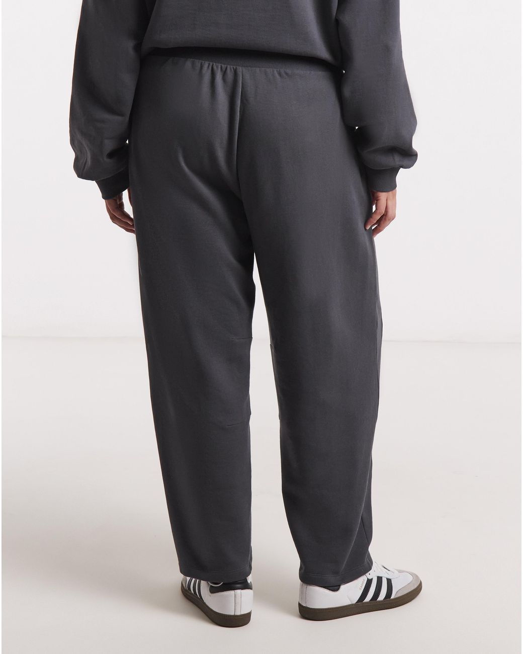 Simply Be Blue Barrel Leg Jogger