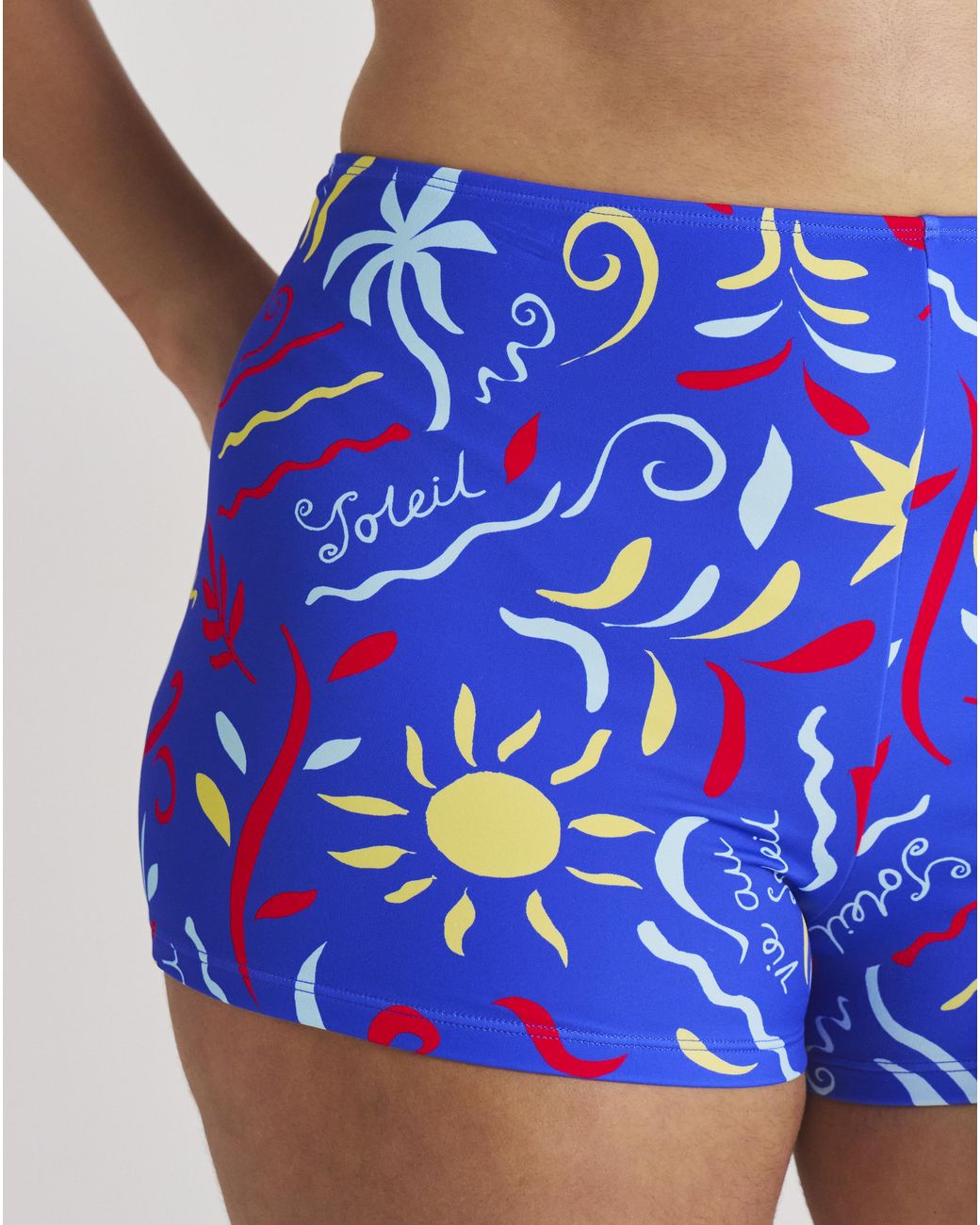 Simply Be Blue 2 Pack Value Bikini Shorts