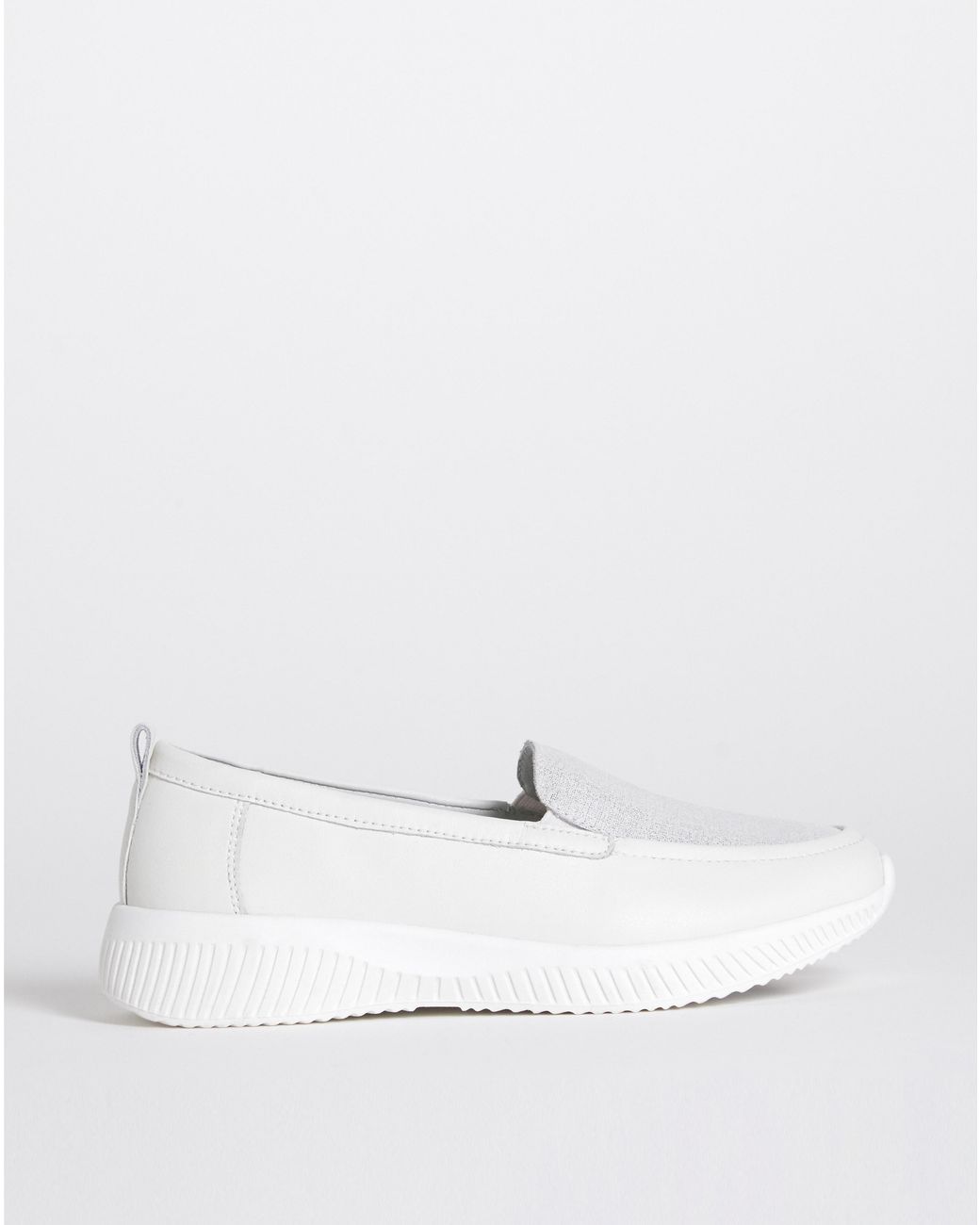 Heavenly Soles Blue Sporty Loafer E Fit