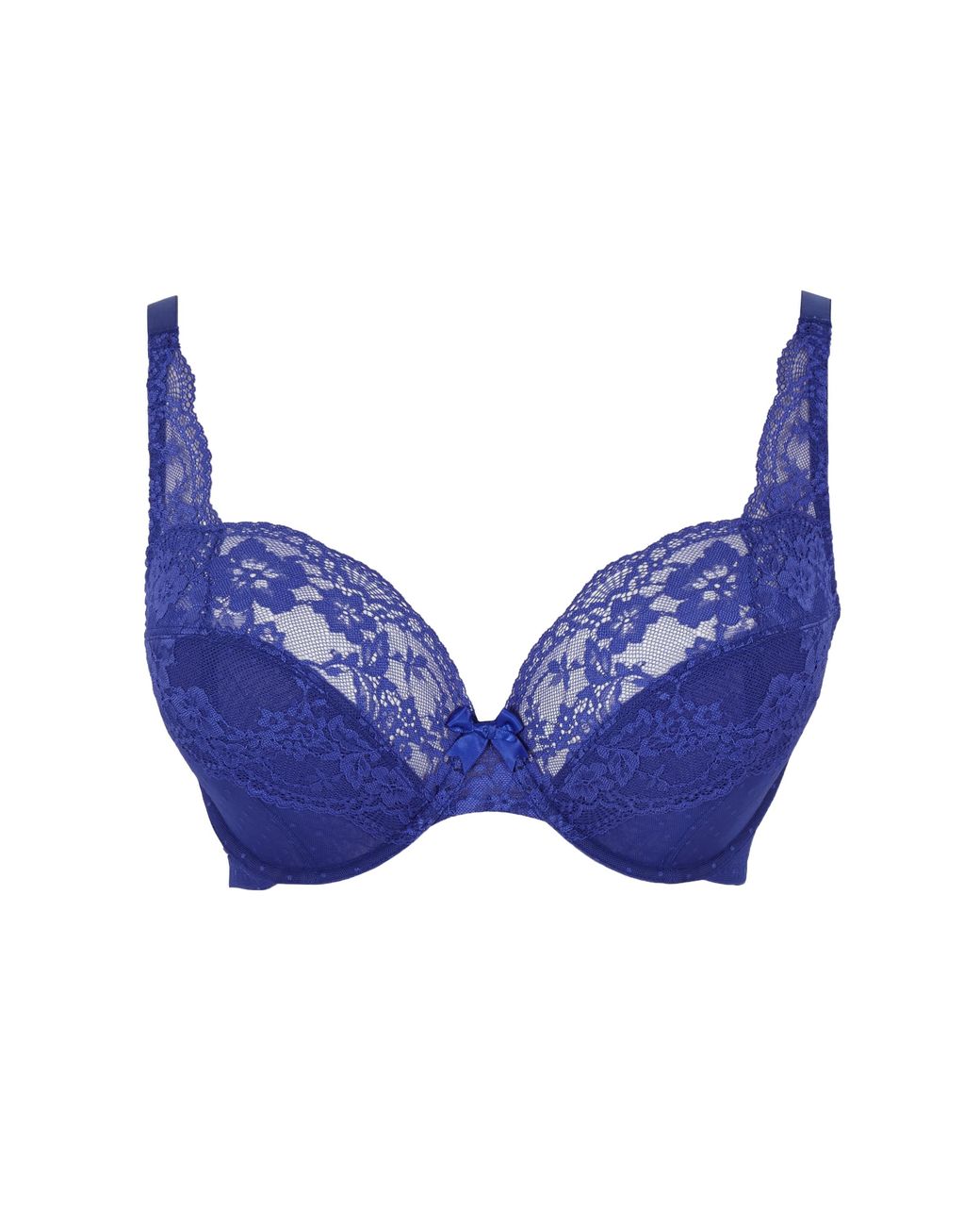 Panache Blue Heidi Plunge Wired Bra