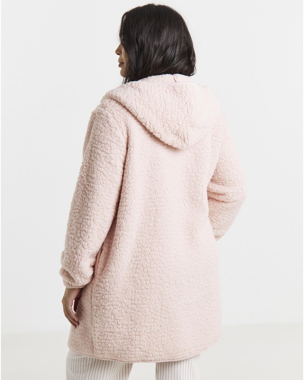Pretty Secrets Pink Supersoft Borg Cardigan