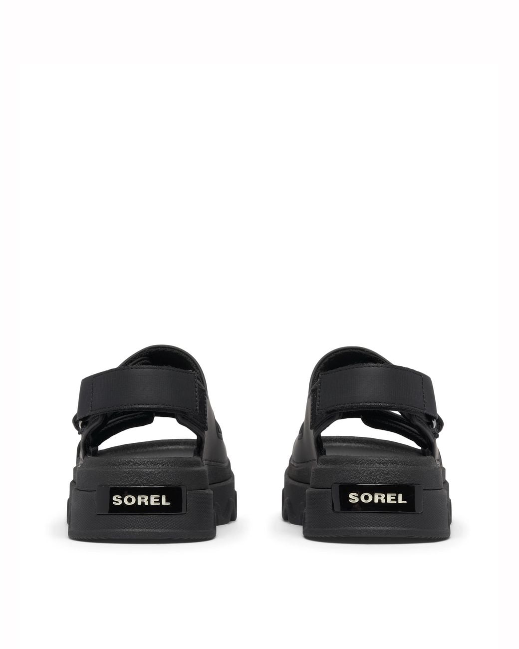 Sorel Black Kinetic Sunchase Sandals