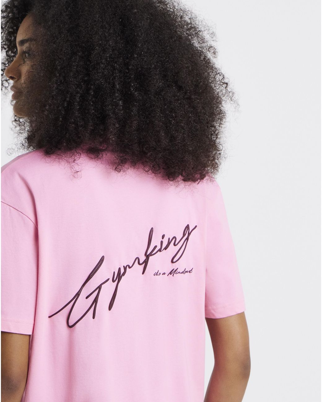 Gym King Black Mindset Boyfriend T-Shirt