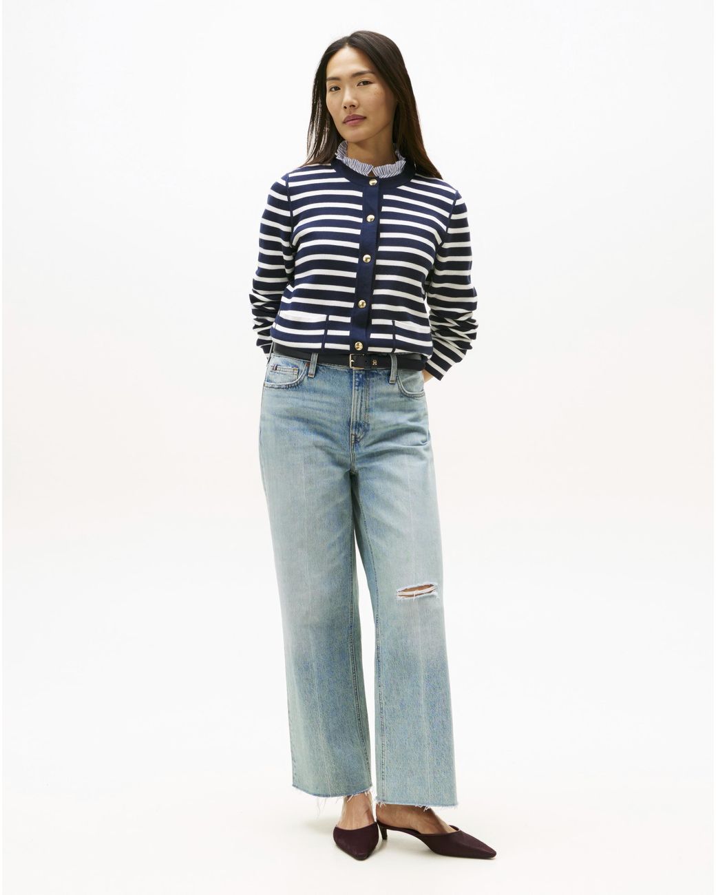 Tommy Hilfiger Blue Long Sleeve Cardigan