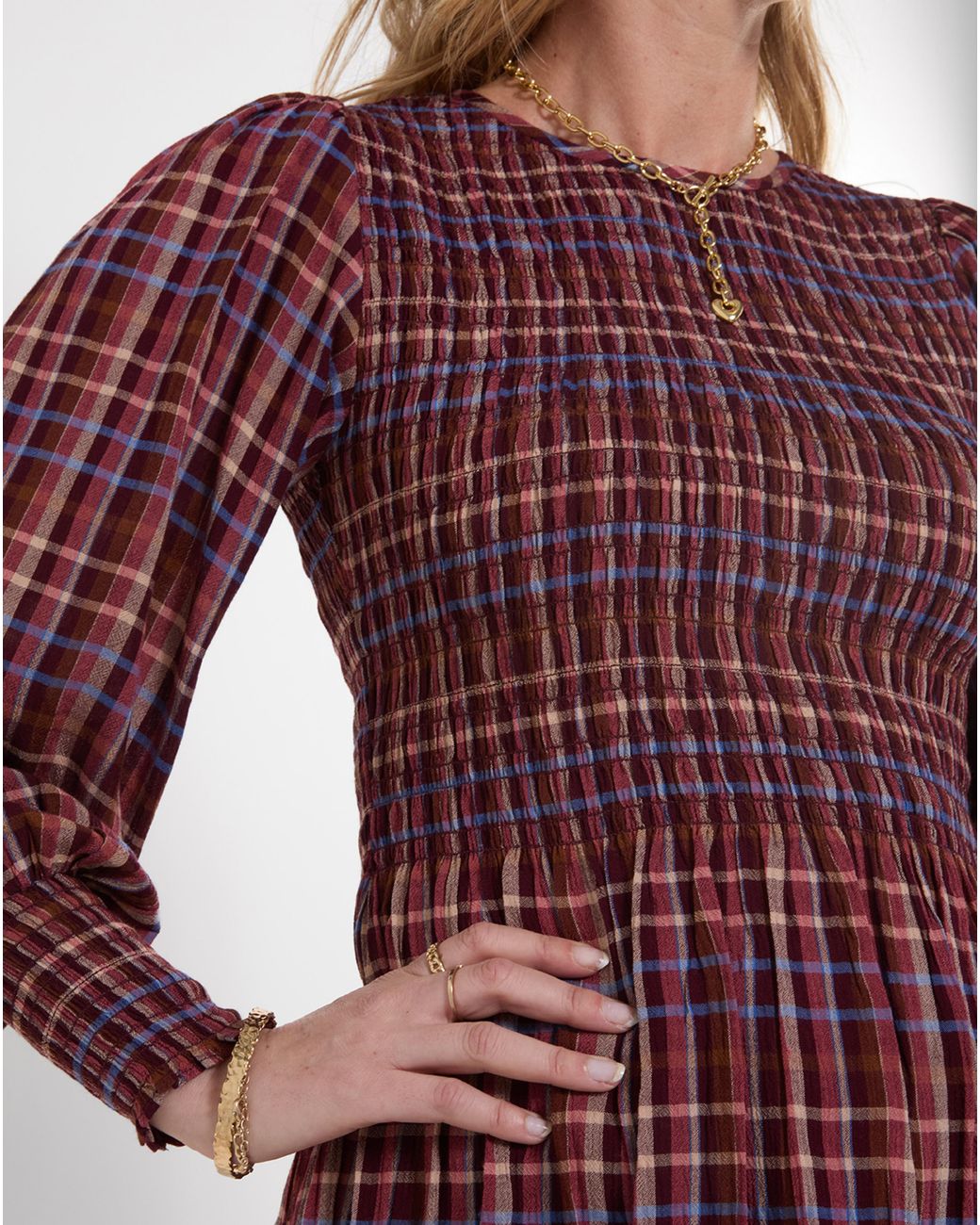 Joe Browns Multicolor Matilda Checked Blouse