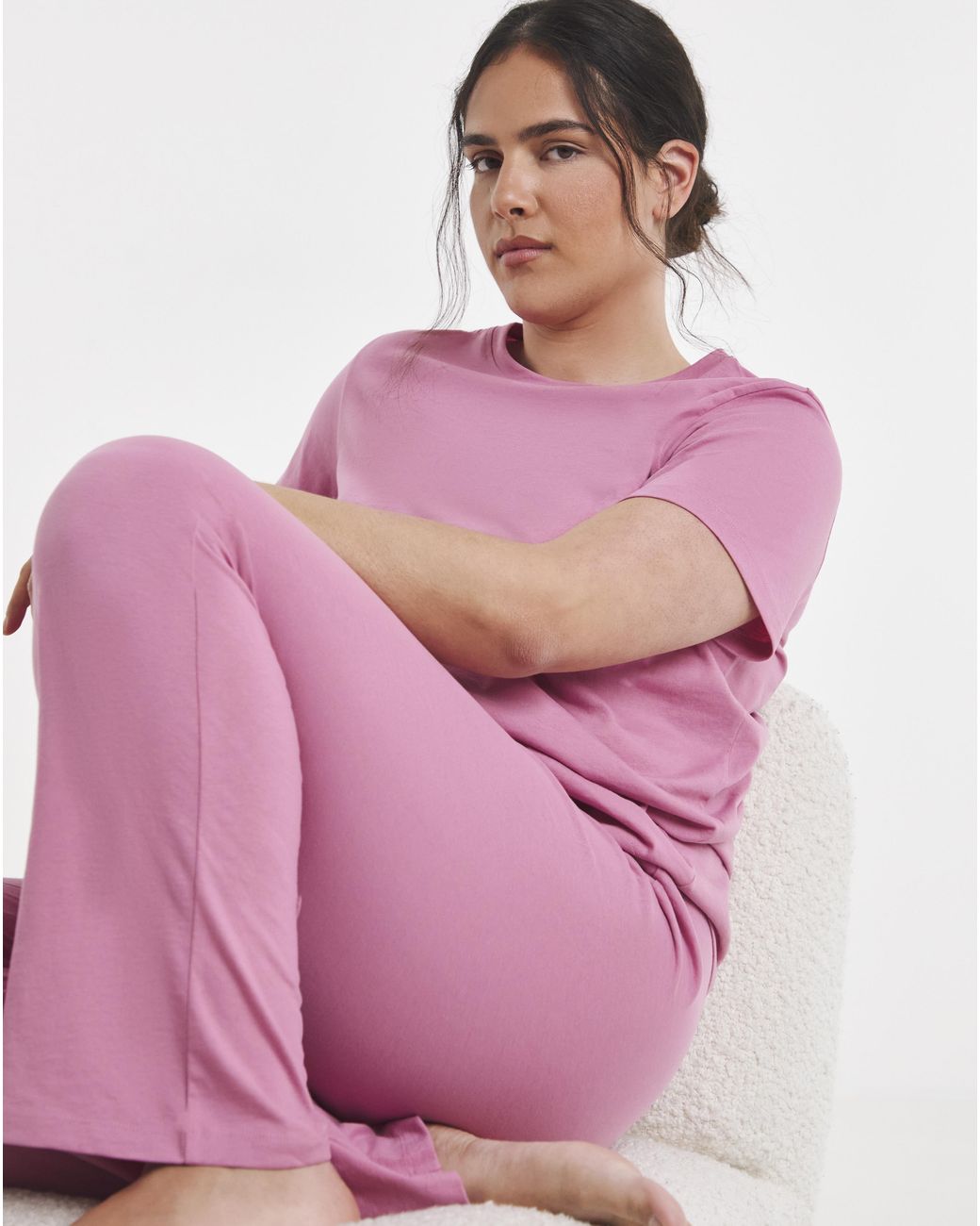 Pretty Secrets Pink Back To Basics Pj Set