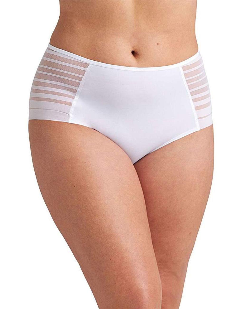 Miss Mary Of Sweden White Miss Mary Stay Fresh Air Maxi Briefs