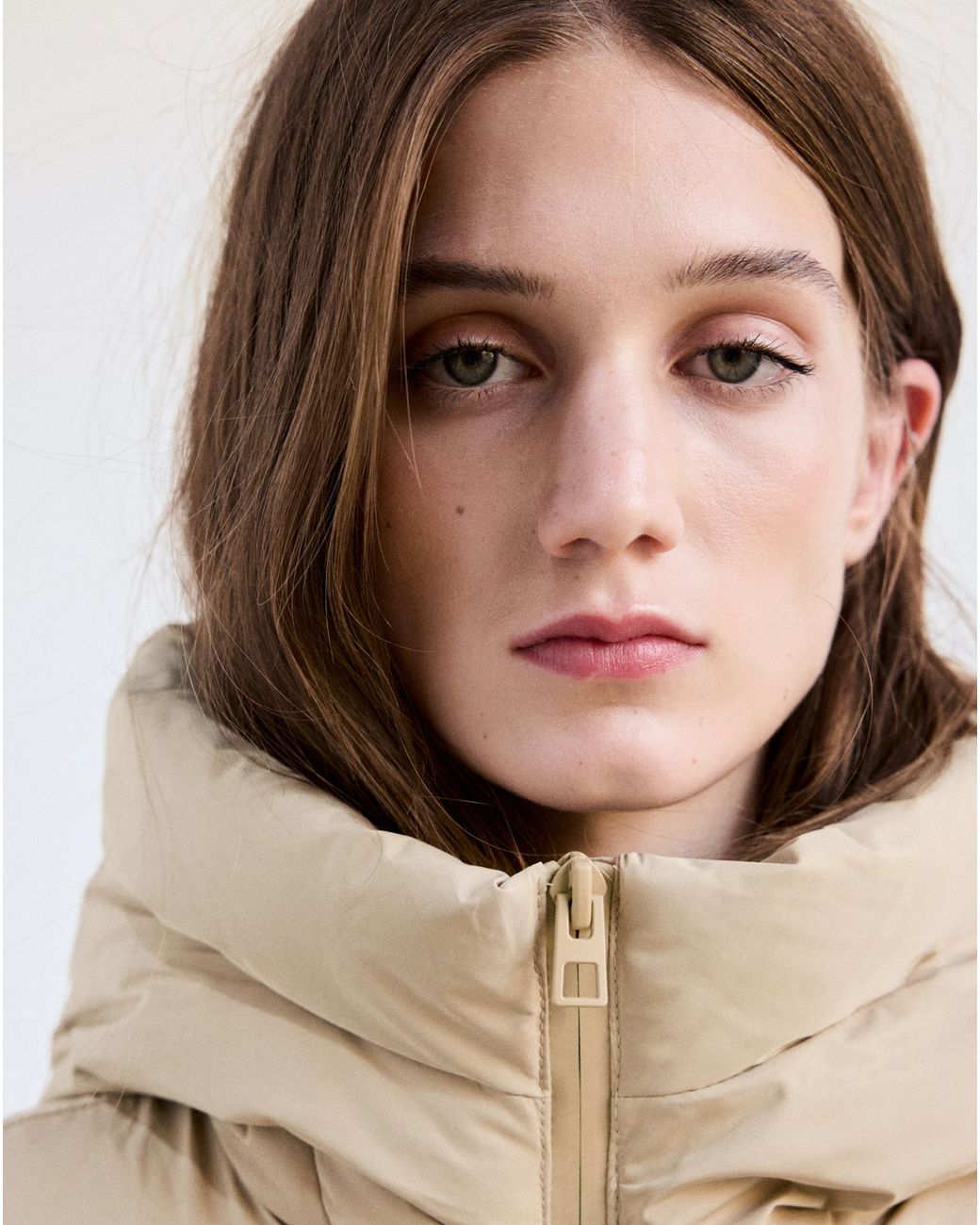 Mango Natural Puffer Coat Tokyo