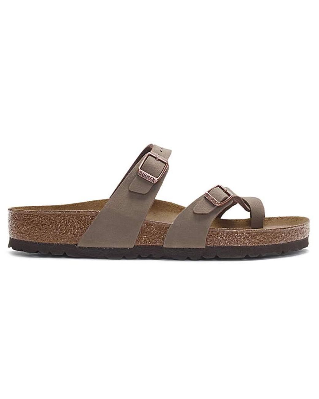 Birkenstock Brown Mayari Birko-Flor Sandals