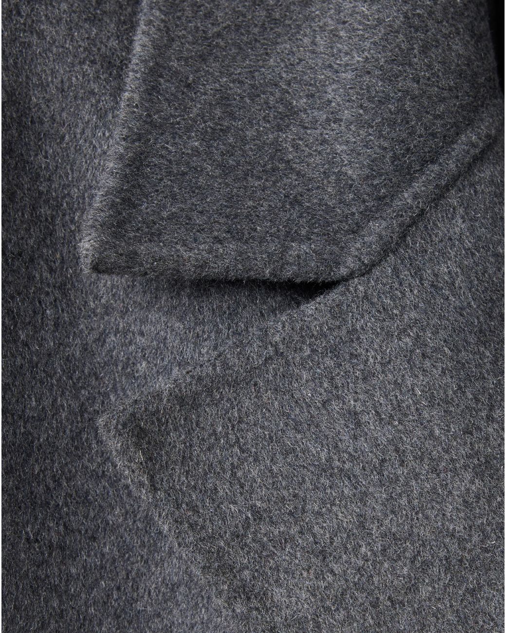 Mango White Handmade Wool Coat