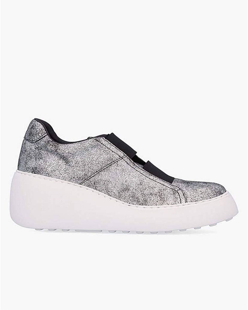 Fly London Gray Dito Ii Wedge Trainers