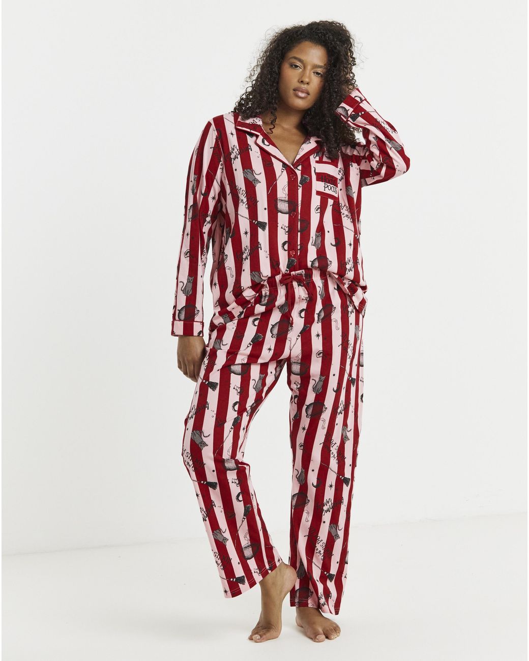 Pretty Secrets Red Hocus Pocus Licensed Pj Set