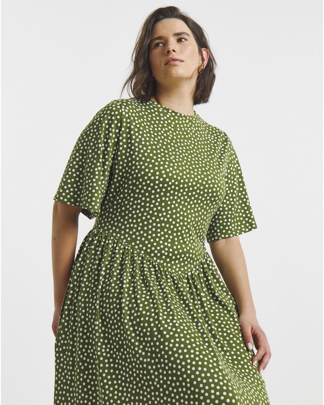 Simply Be Green Jersey Maxi Dress