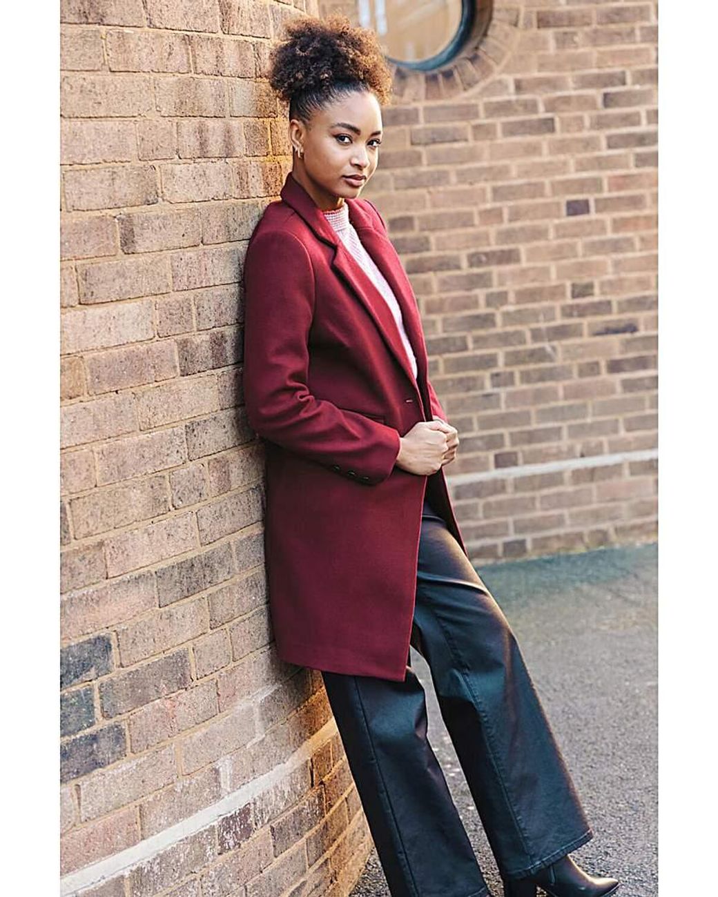 Roman Multicolor Roman Tailored Single Breasted Coat