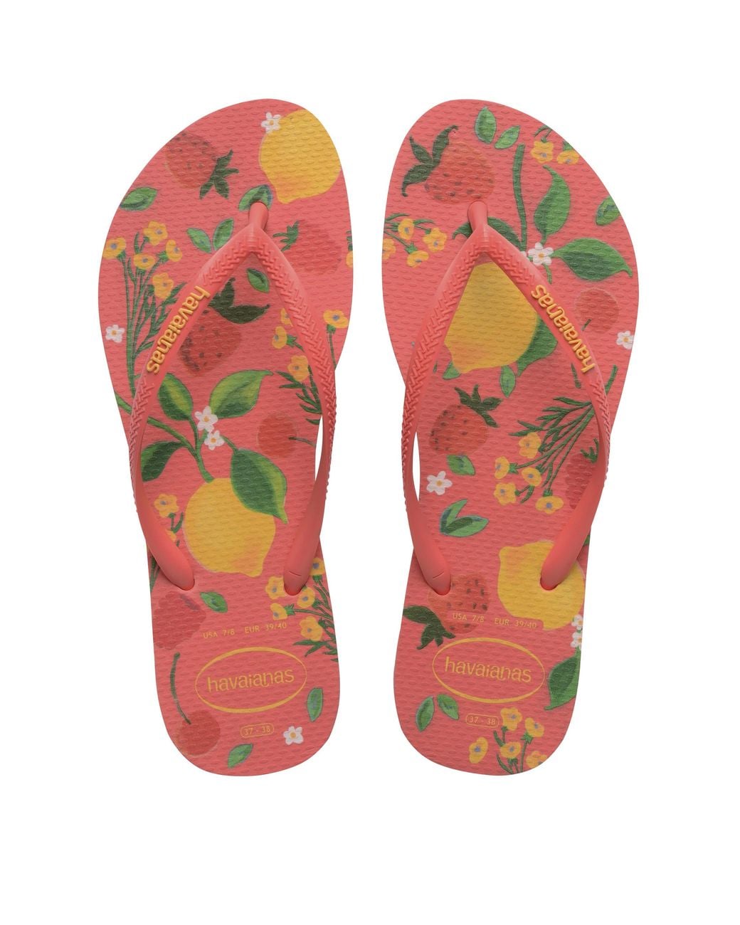 Havaianas Red Slim Summer Bliss Sandals