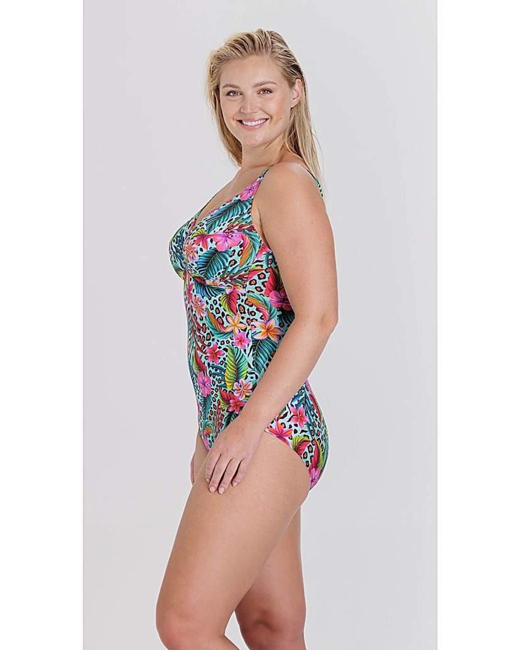 Miss Mary Of Sweden Blue Miss Mary Amazonas Non-Wired Swimsuit