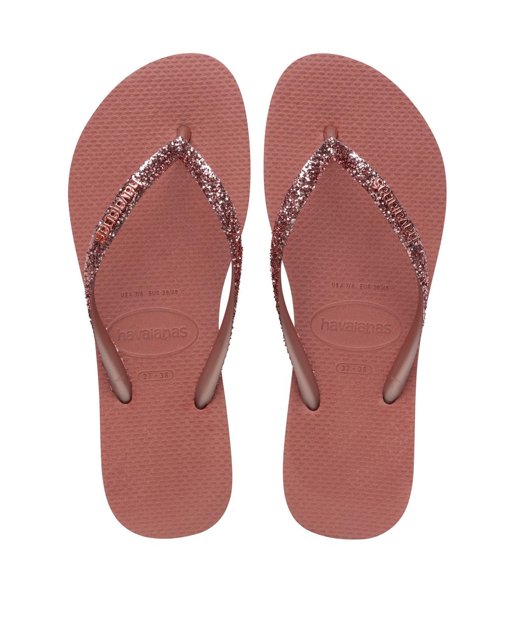 Havaianas Natural Slim Glitter Ii Flip Flop