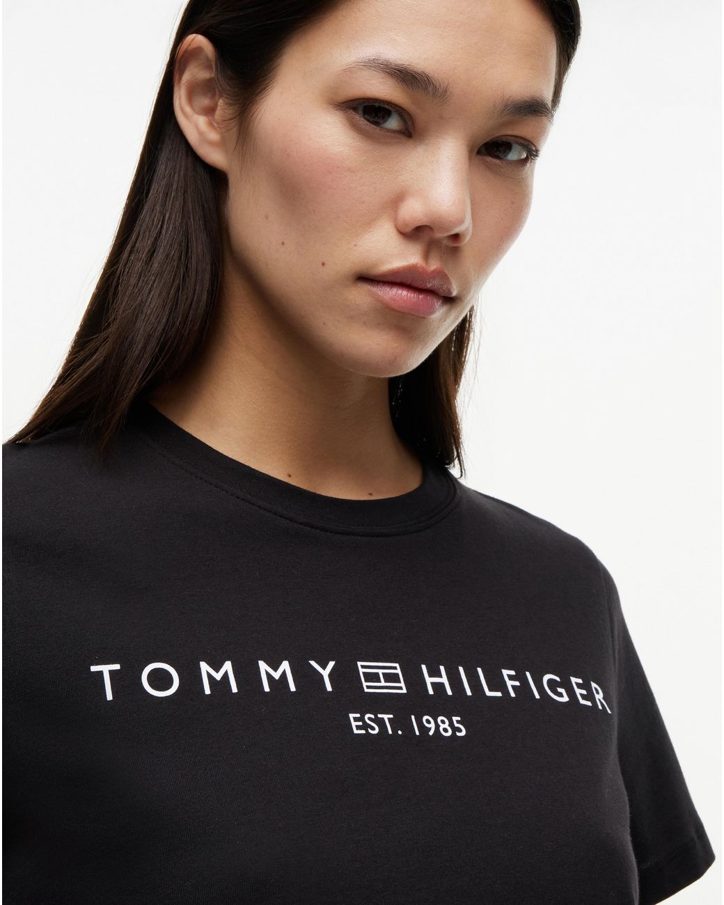 Tommy Hilfiger Black Logo T-Shirt