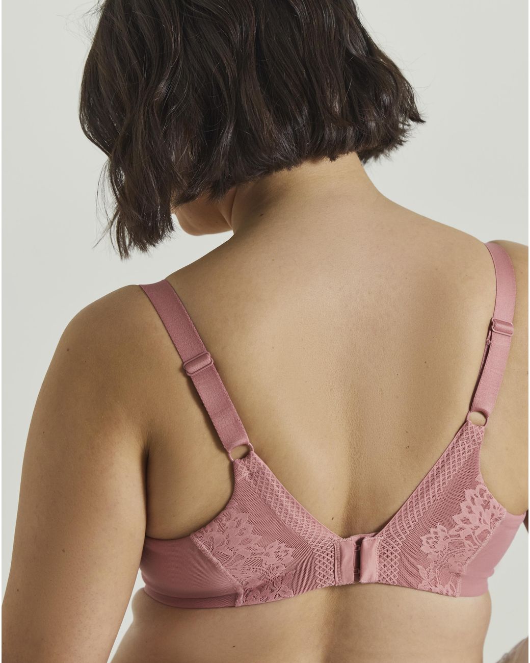 Elomi Multicolor Nerina Plunge Wired Bra Rose