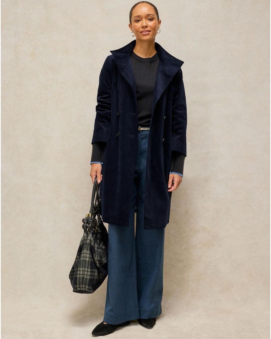 White Stuff Blue Kaia Coat