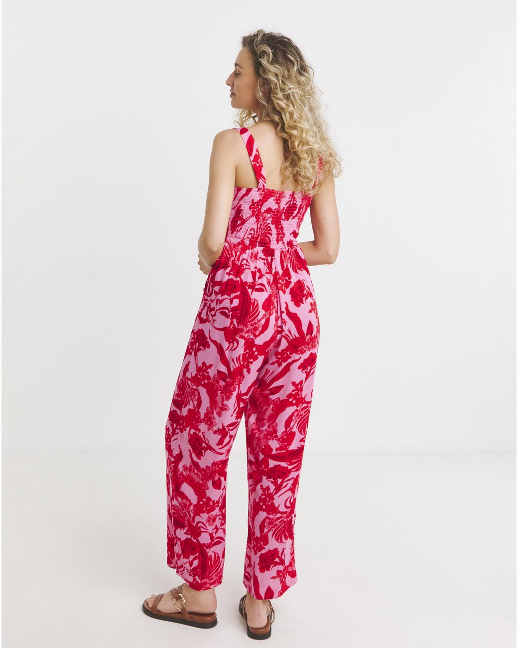 Joe Browns Red Beach Blossom Jumpsuit