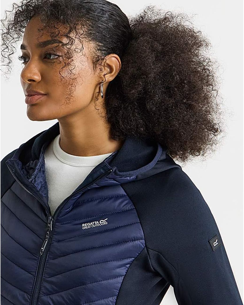 Regatta Blue Andreson Hybrid Jacket
