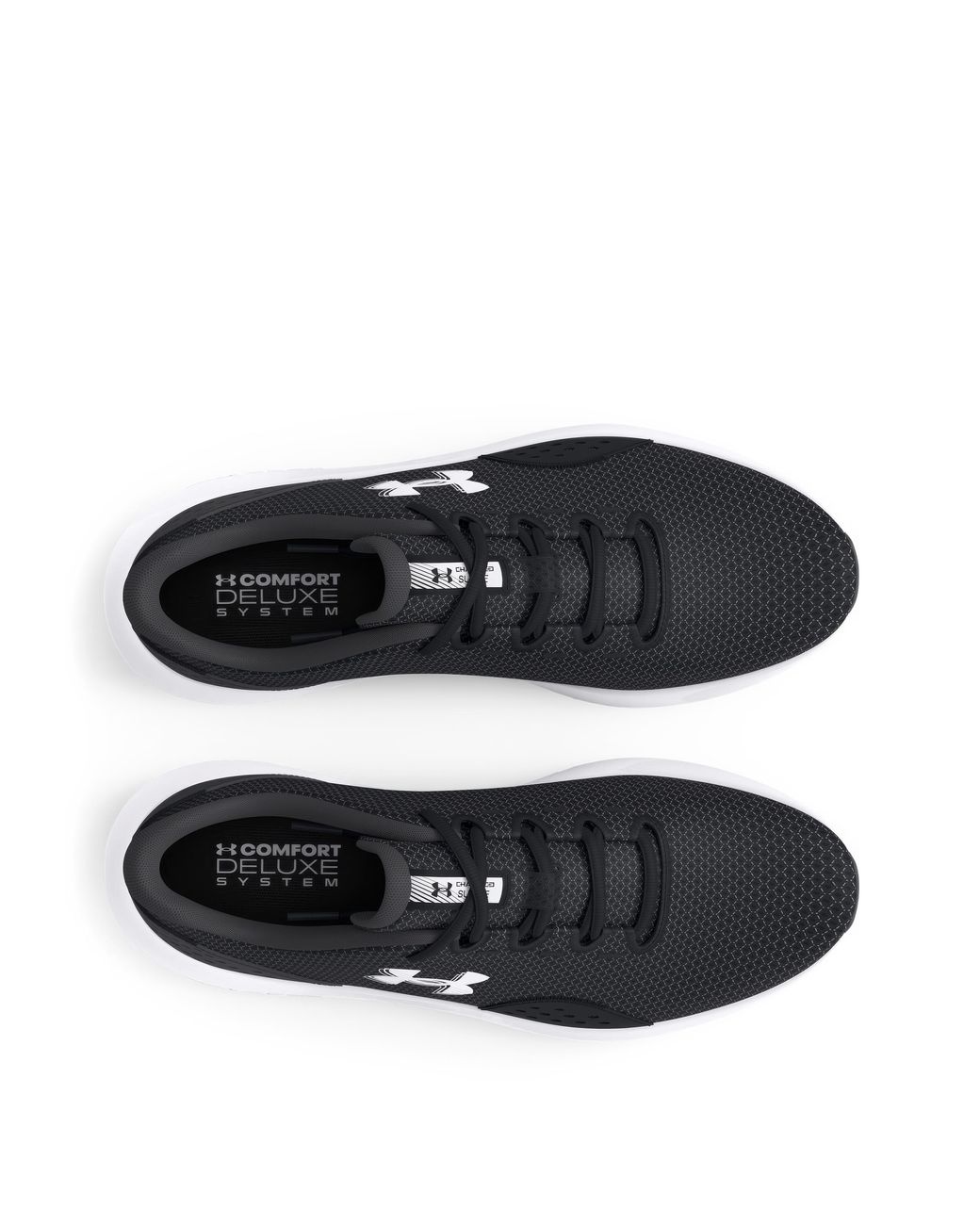 Under Armour White Charged Surge Trainers