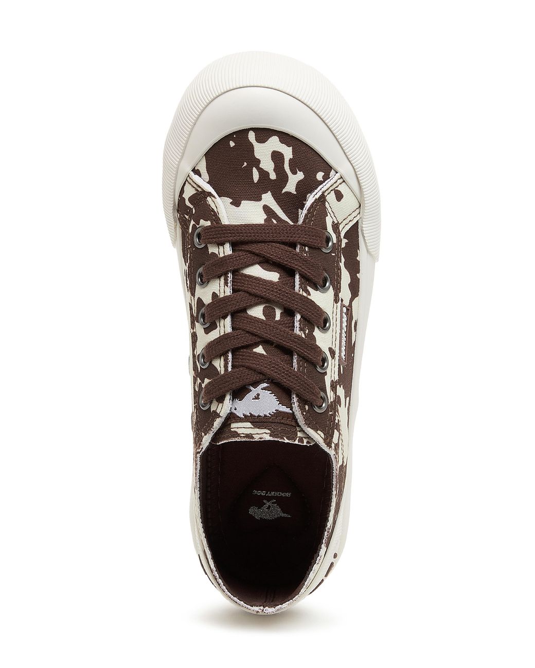 Rocket Dog White Jazzin Canvas Trainers