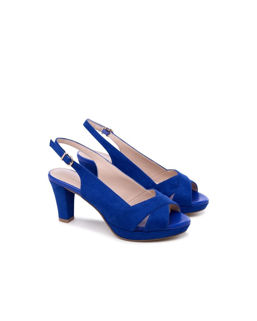 Paradox London Blue Louise Platform Heels