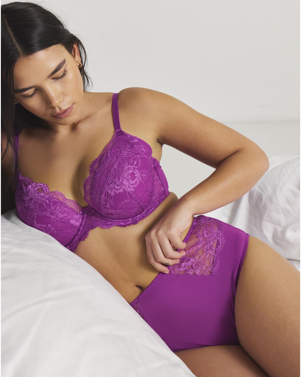 Pretty Secrets Purple Ella Full Briefs