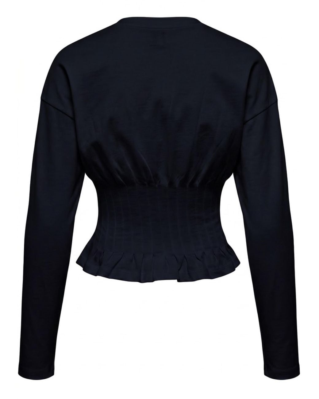 ONLY Blue Marie Corsage Jersey Top
