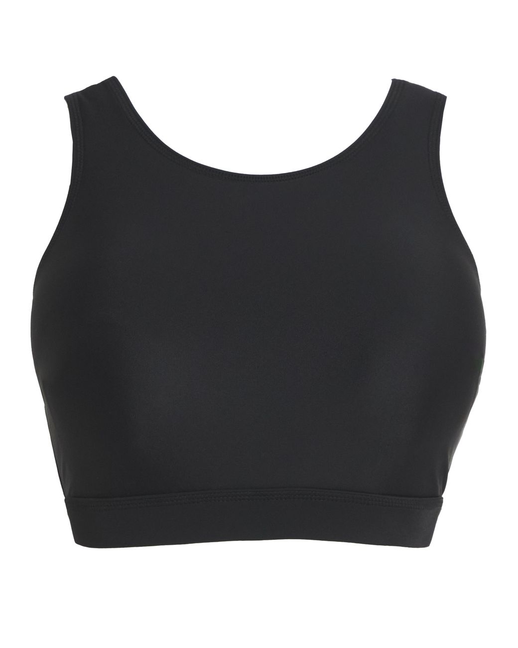 Simply Be Black Sports Bikini Top