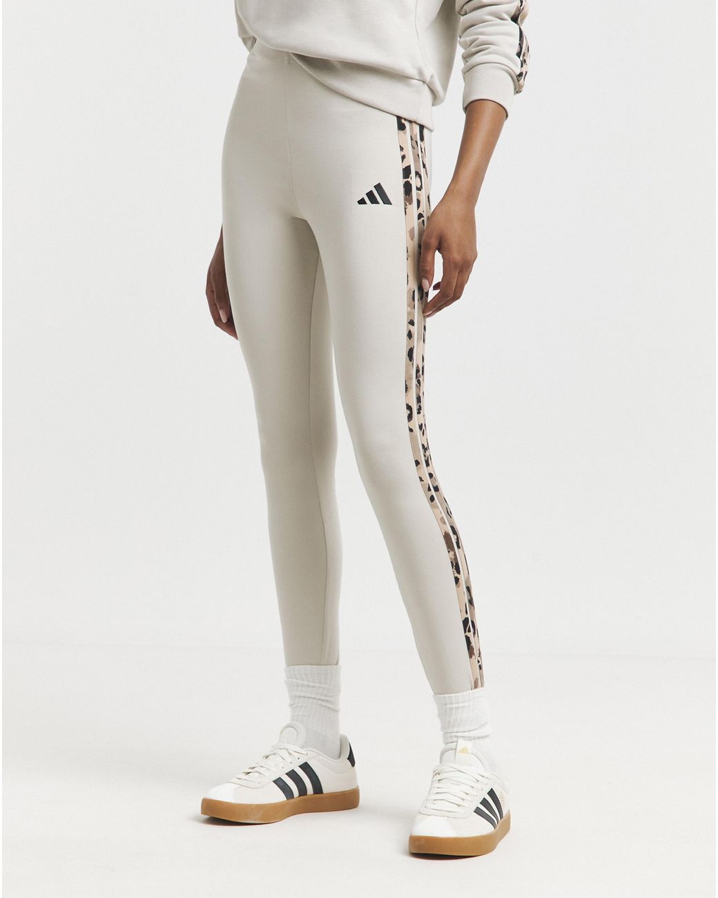 Adidas Natural 3 Stripe Legging