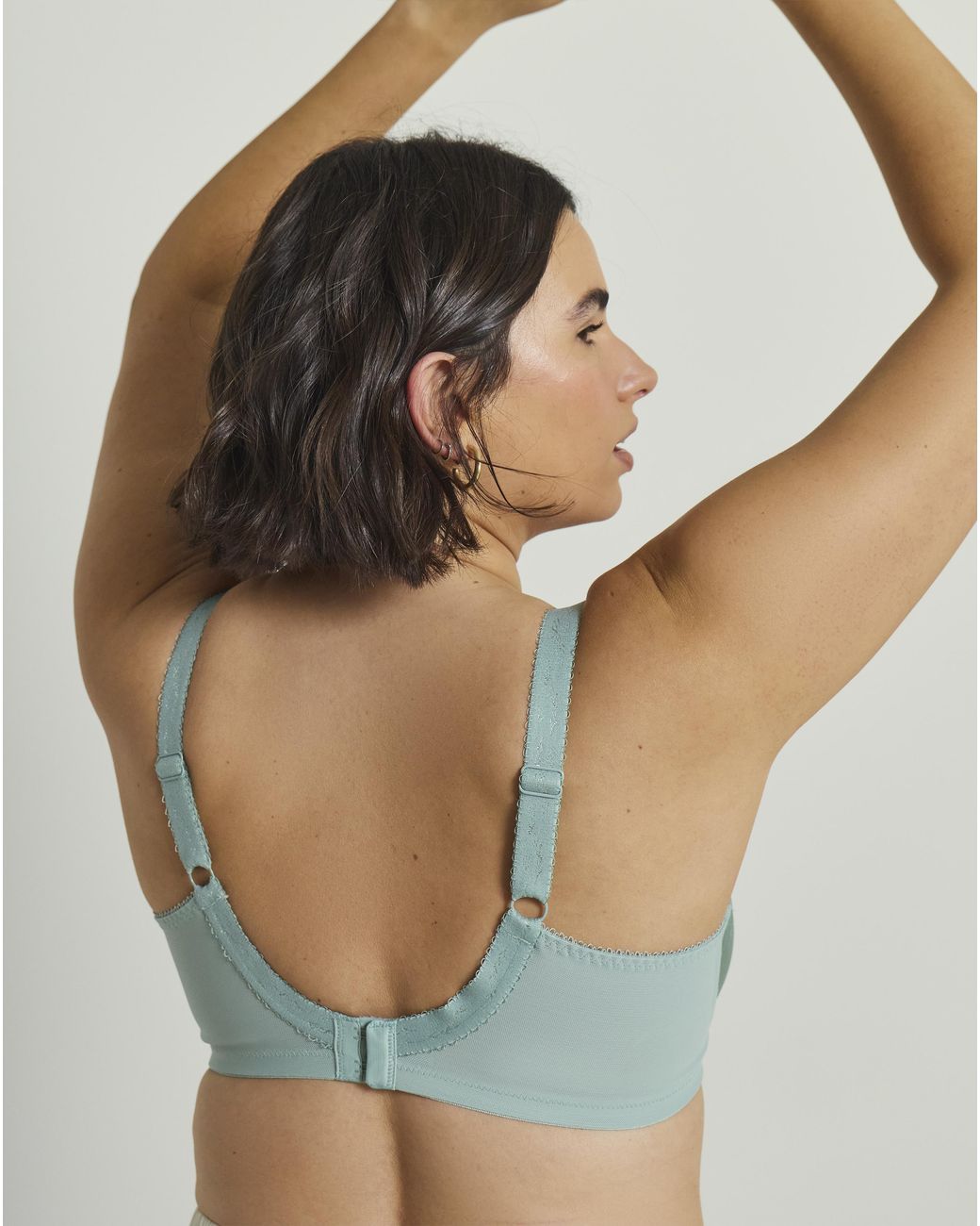 Goddess Green Keira Full Cup Wired Bra Seafoam