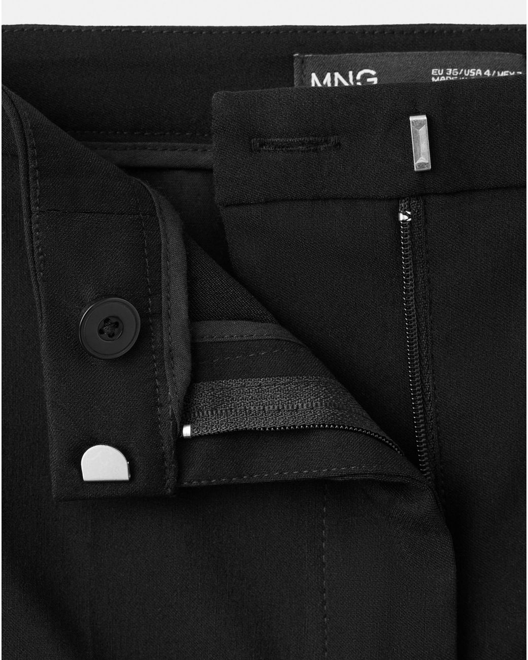 Mango Black Trouser