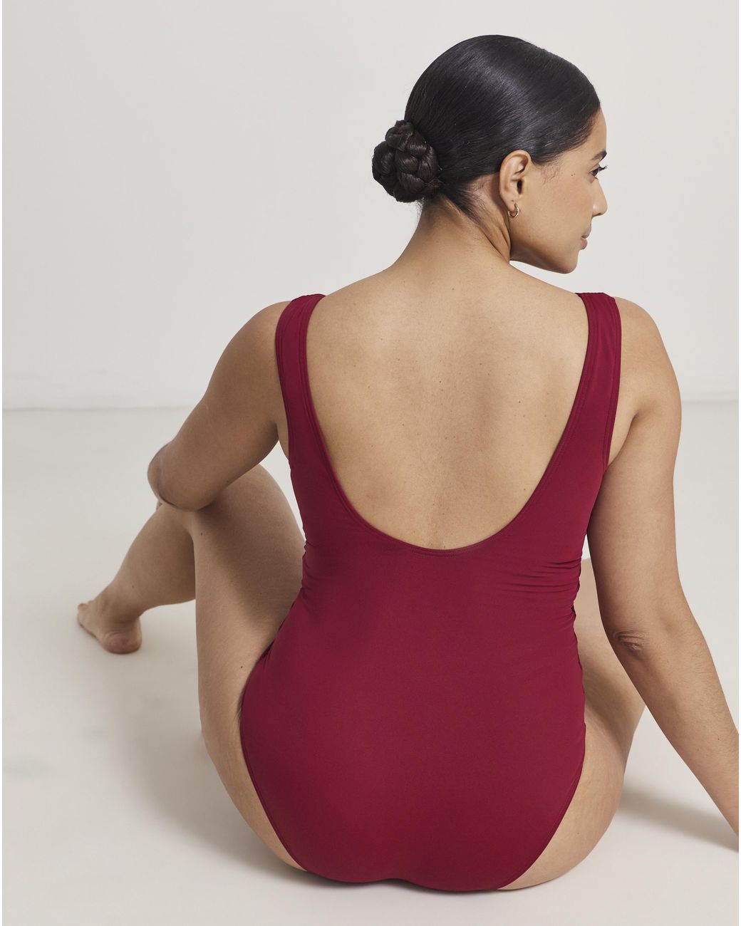 MAGISCULPT Red Illusion Swimsuit