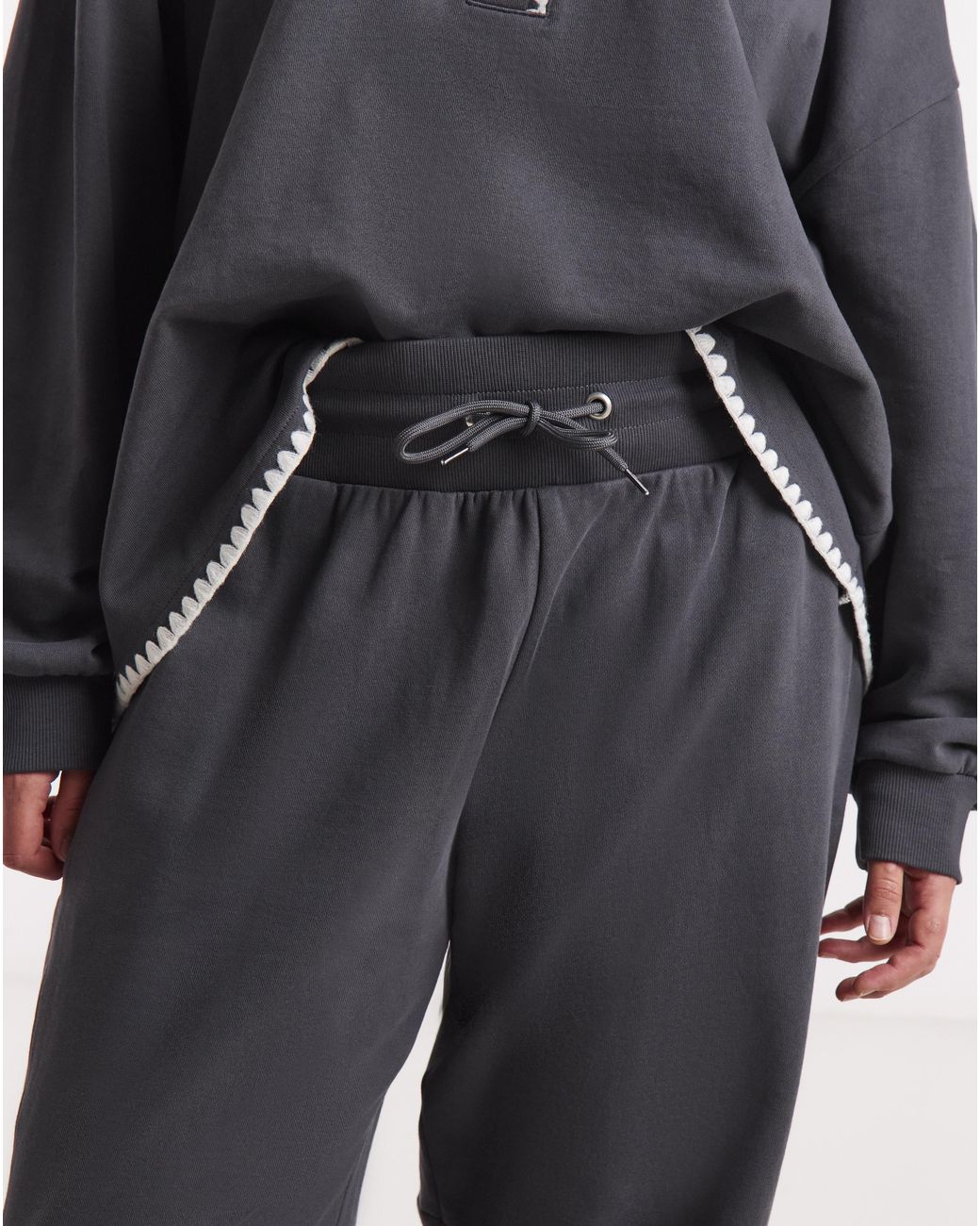 Simply Be Blue Barrel Leg Jogger