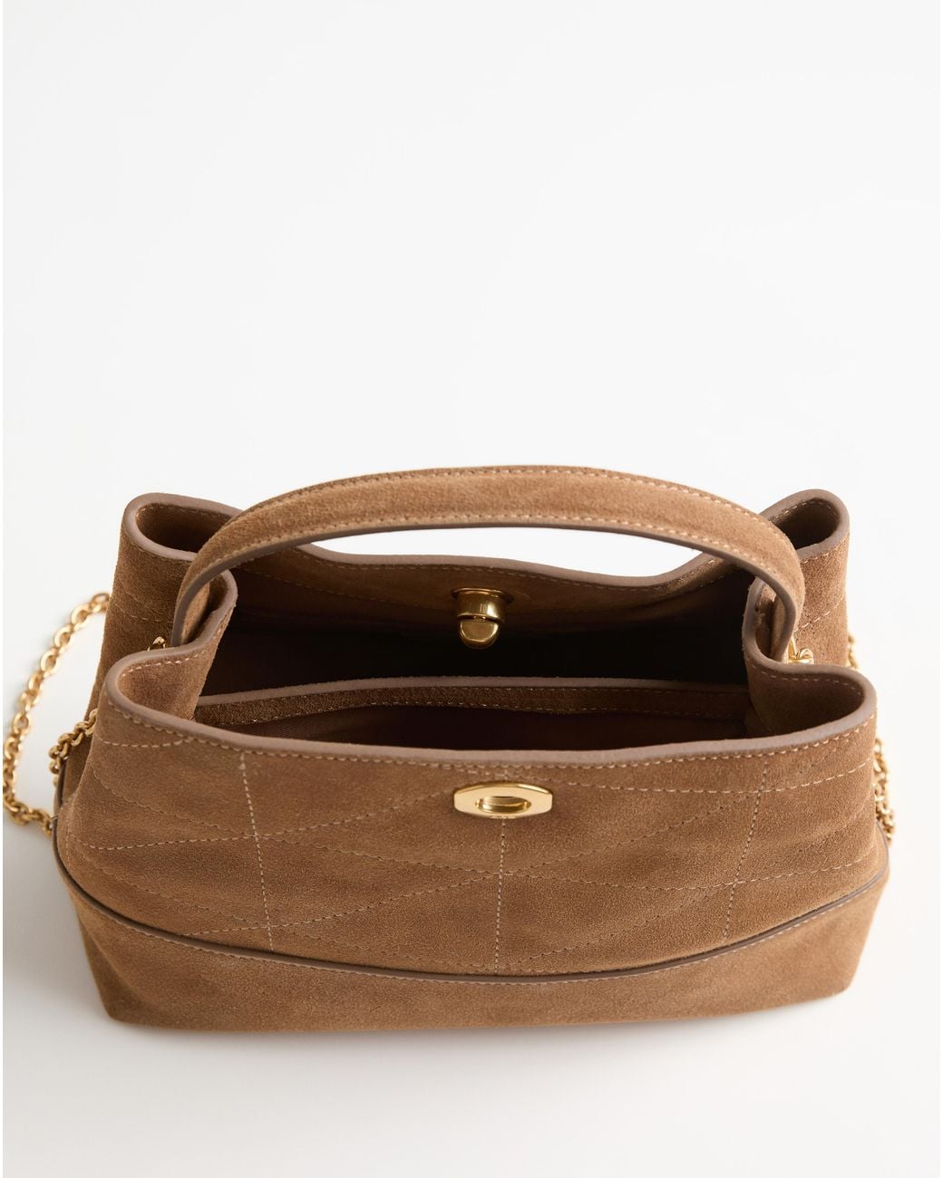 Mango Brown Bucket Bag