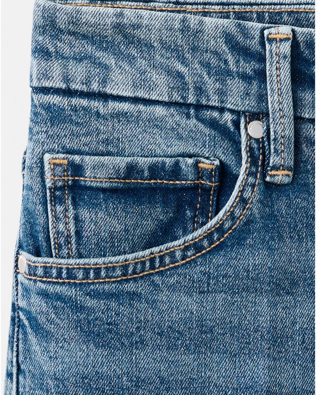 Mango Blue Violeta High Rise Flared Jean