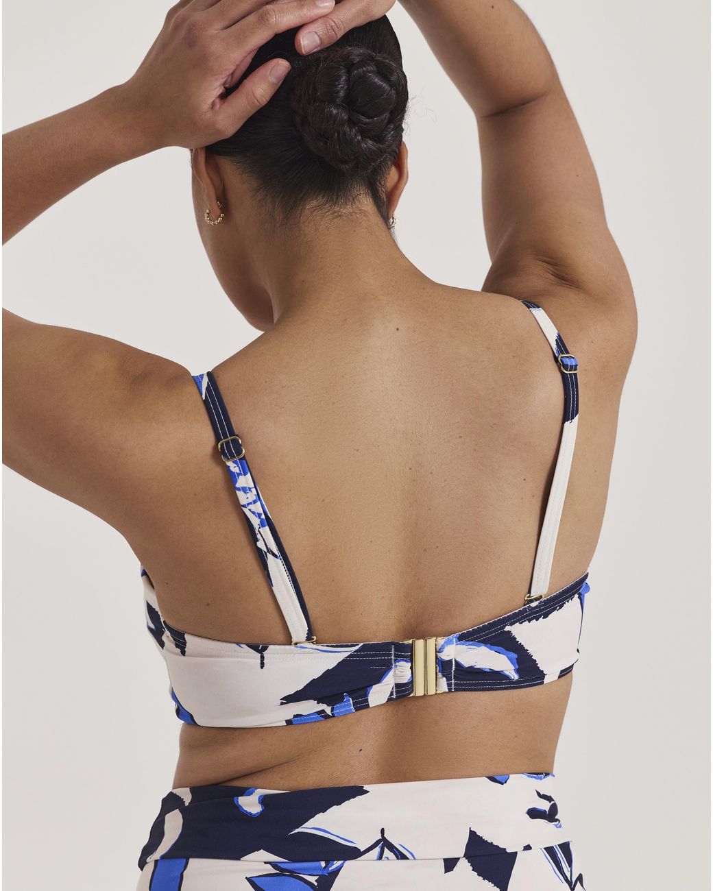 MAGISCULPT Multicolor Bandeau Underwired Bikini Top