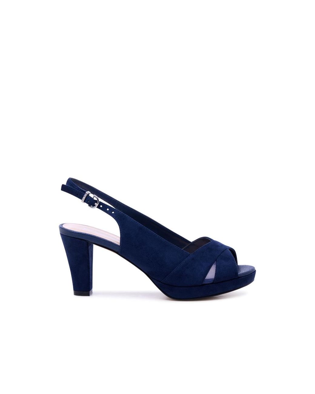 Paradox London Blue Niara Wide Fit Platforms