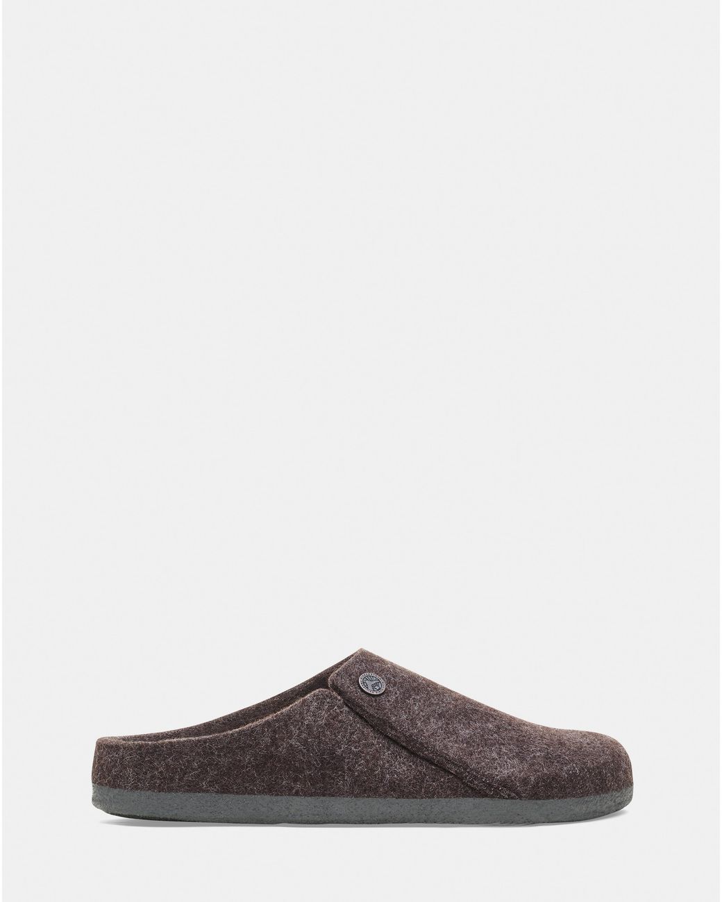 Birkenstock Brown Zermatt Shearling Wool Felt Mule