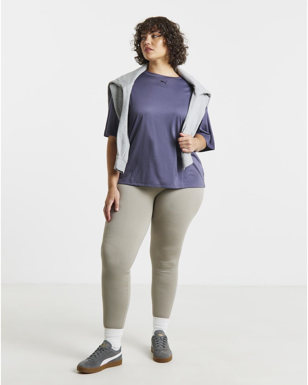PUMA Blue Essential Relaxed Tee